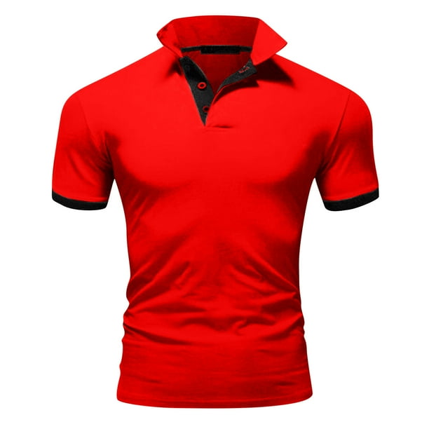 Momount pánska polokošeľa – stojačik, kontrastné lemovanie, slim fit