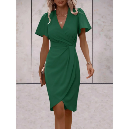 Sienna | Splývavé zavinovacie midi šaty – ženské a nenútené | Momount