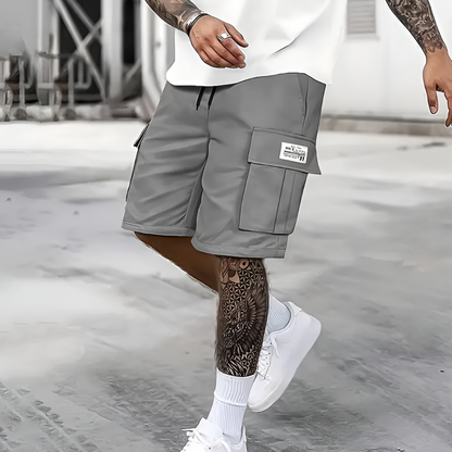 Momount Pánske kapsáčové šortky – voľný strih, sťahovacia šnúrka, streetwear, letné