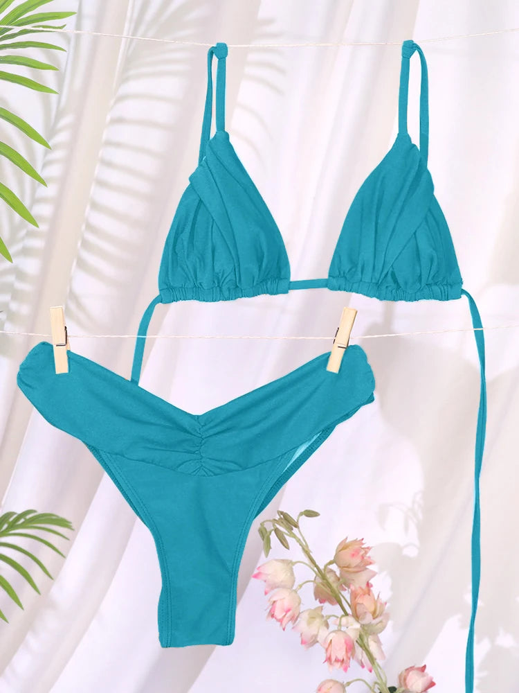 Momount Women Micro Bikini Set