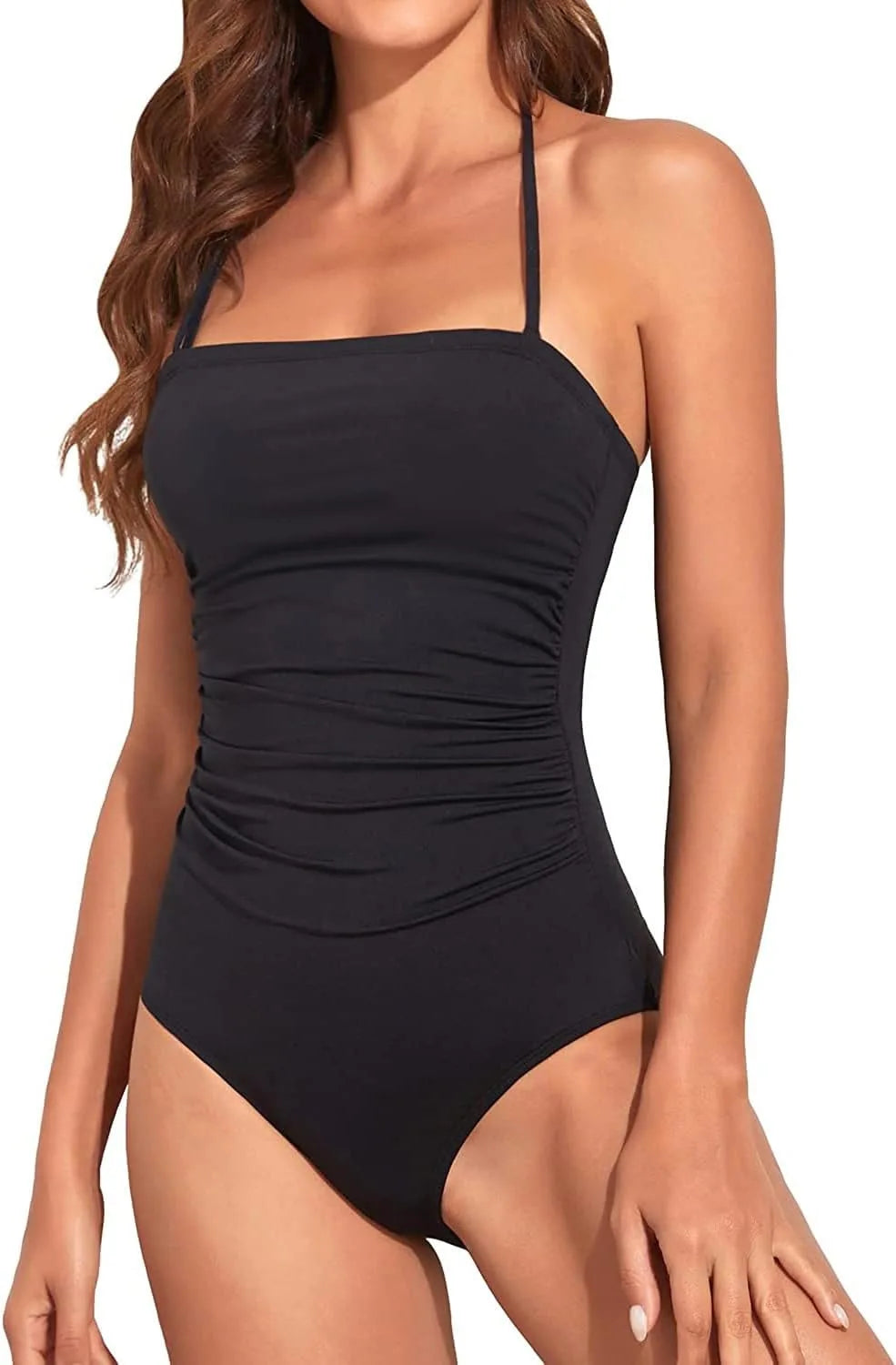 Momount Women One Piece Swimsuit