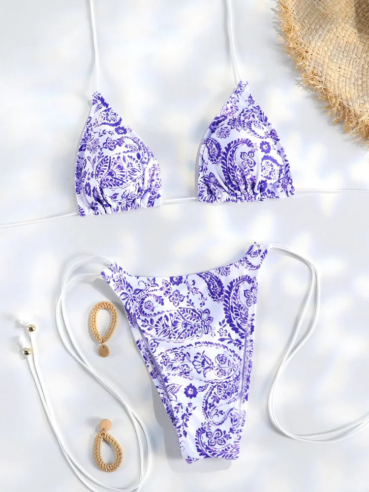 Momount Women Micro Bikini Set